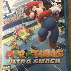 Wii  U Games Mario Tennis Ultra Smash