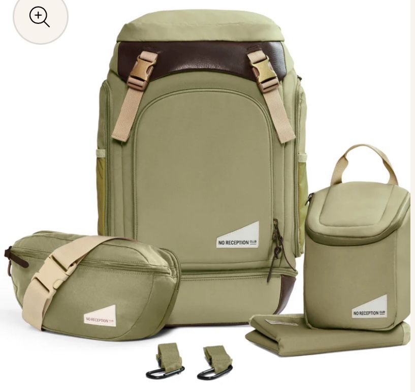 No Reception Club - The Getaway Diaper Bag