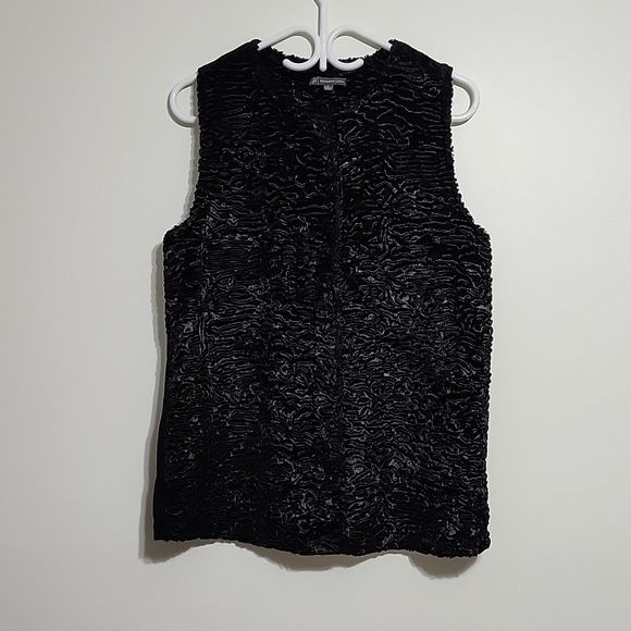 Adrianna papell button down vest