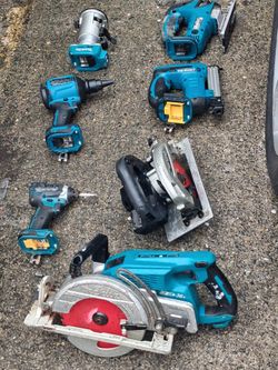 Makita Cordless Power Tool Lot