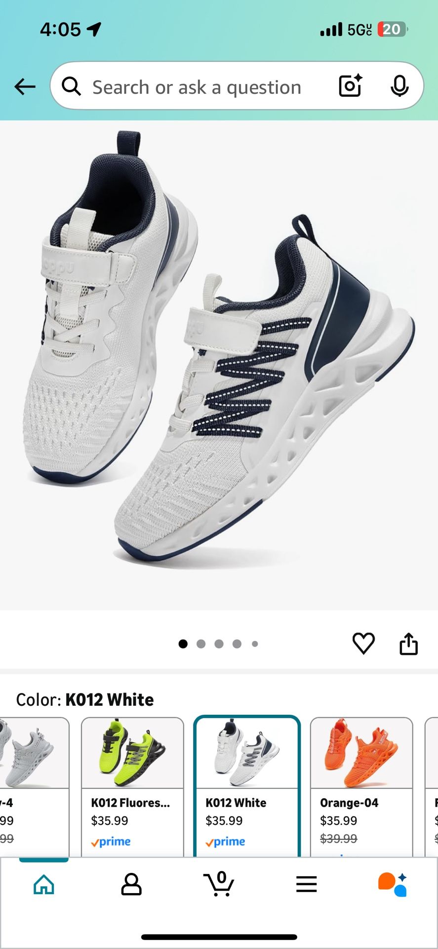 koppu Kids 2Y Running Shoes for School Students