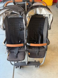 Double Side-by-Side Baby Stroller