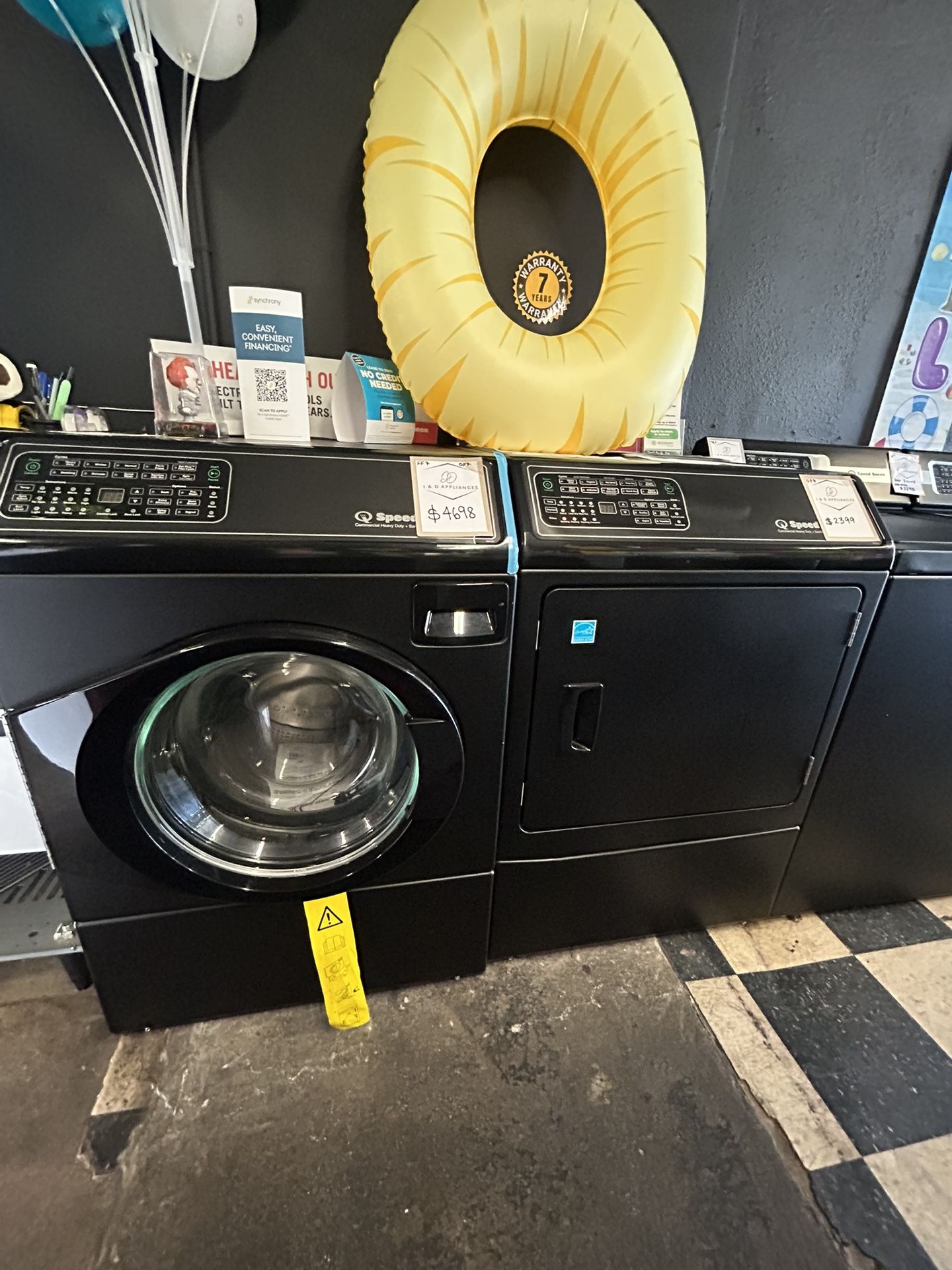 Speed Queen FF7 And DF7 Washer And Dryer Set ⛱️ $300 Dollar Rebate  $290 A Month With 0% Interest If Approve 🔆