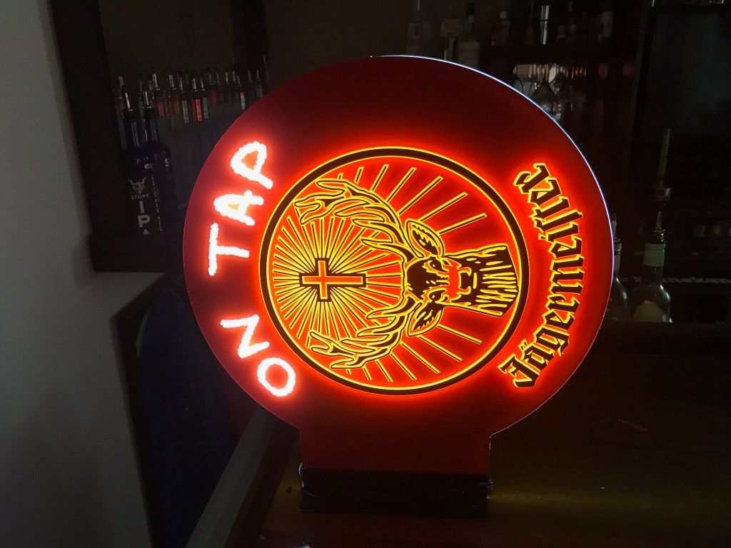 Doublesided Jagermeister Neon Sign