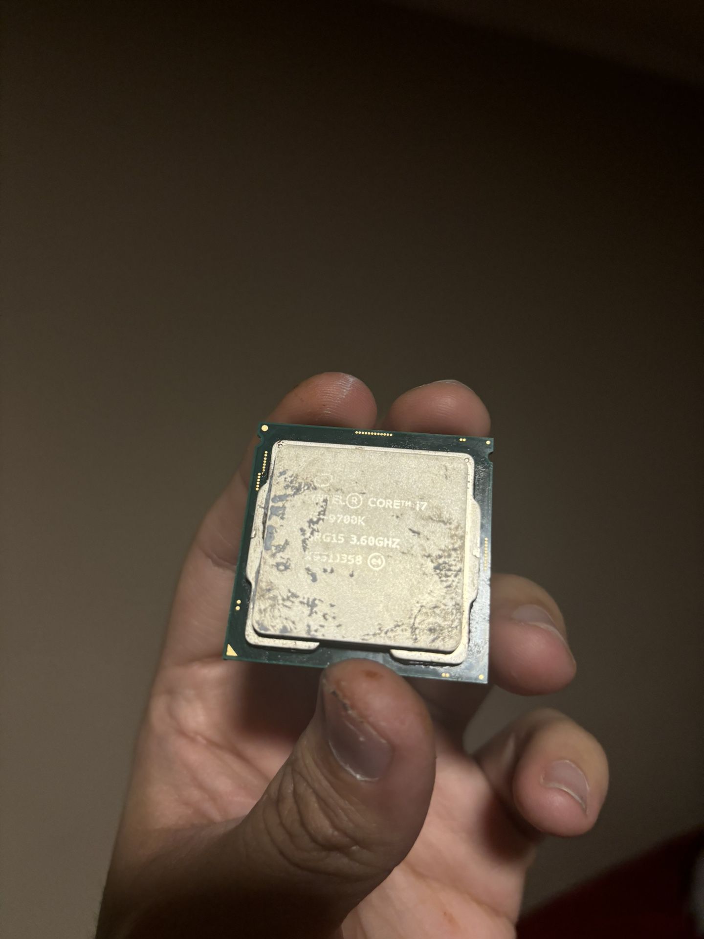 CPU I7- 9700k