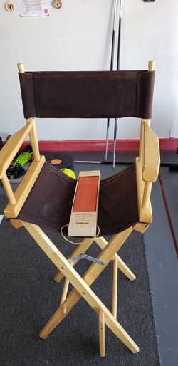 Actors chair with new xtra back and seat