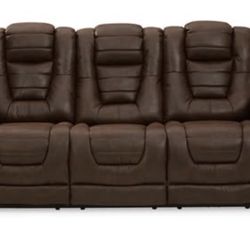 Ashleys - Owner's Box Dual Power Reclining Sofa