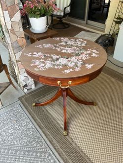 Vintage drum table