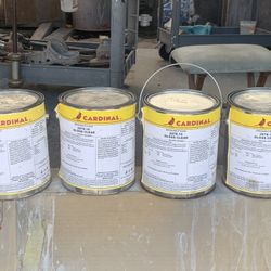 Lot Of Cardinal Woodclear And Reducer And Hardner