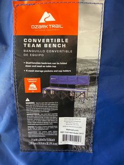 4 Seat team bench brand new