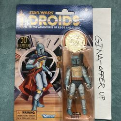 Star Wars vintage collection droids boba fett 50th anniversary Action Figure