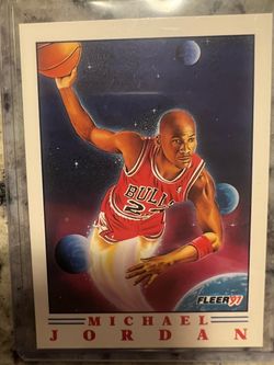 1991 Fleer Michael Jordan Basketball Card