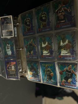 Baseball cards and in basketball cards