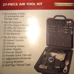 Husky 27 Piece Air Tool Kit 