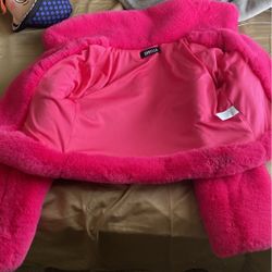 Pink Crop Top Jacket