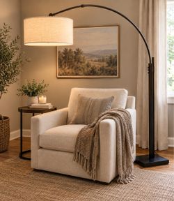 Pottery barn arch floor lamp