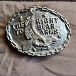 Right to Bear Arms -Belt Buckle