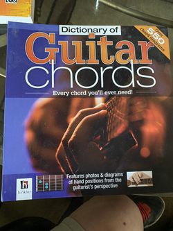 Books  for learning Guitar  Chords