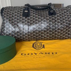 Goyard Croisière Boston 50 duffle + strap