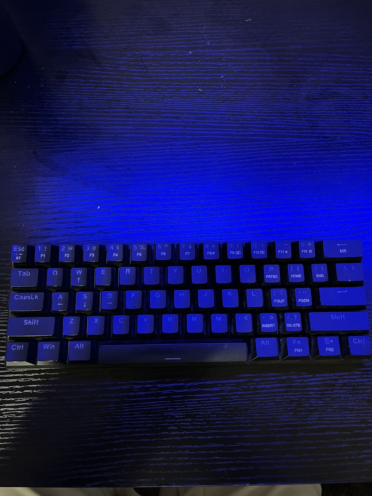 60% Blue Switch Keyboard