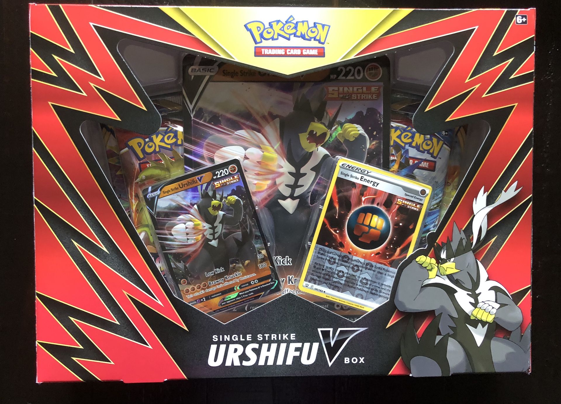 Pokemon Rapid Strike Urshifu V BOX