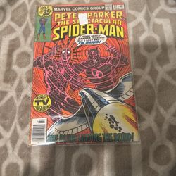 Marvel Comic Group 1978 Peter Parker The Spectacular Spiderman Comic Book