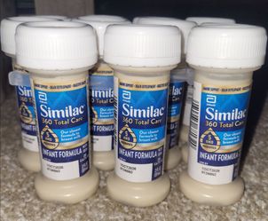Baby formula  ready bottles
