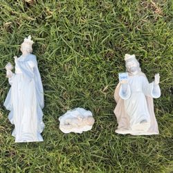 Vintage NAO by Lladro King Melchior : King Gaspar And Jesus