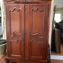 Armoire Carved