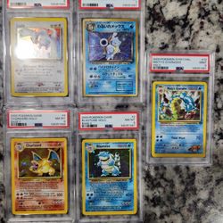 Pokemon PSA Graded Slabs