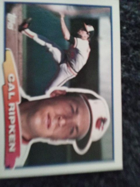 87 Cal Ripken Topps Card