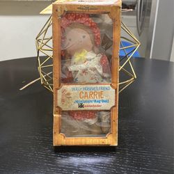 1976 Classic Carrie Miniature Rag Doll