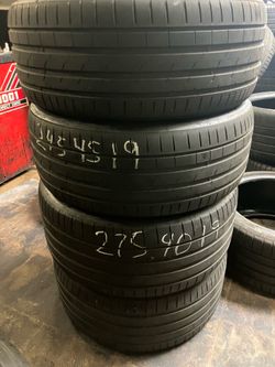 Tires 245-45r19 & 275-40r19 Hankook