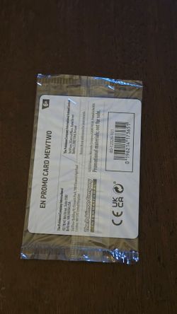 Pokémon 30th Anniversary Mewtwo Promo Card - Brand New & Sealed!