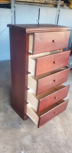 Wooden Dresser 60"T X 33" W