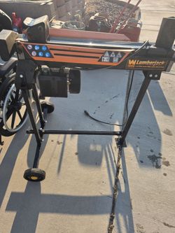 WEN Lumberjack 6.5-Ton Electric Log Splitter with Stand