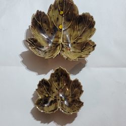 2 Glass Decoration Dishes