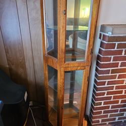 Lighted Curio Cabinet