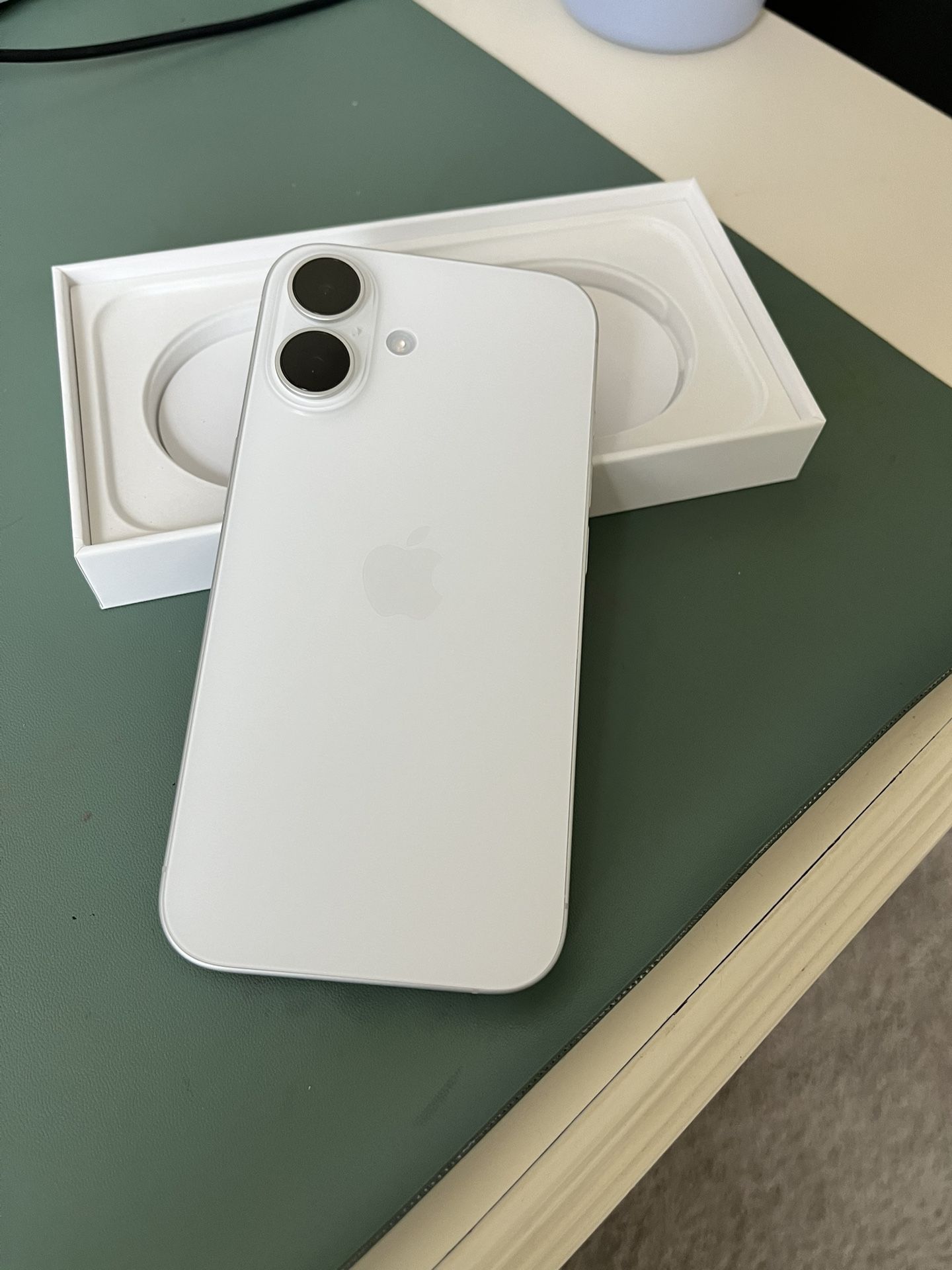 Brand New White iPhone 16