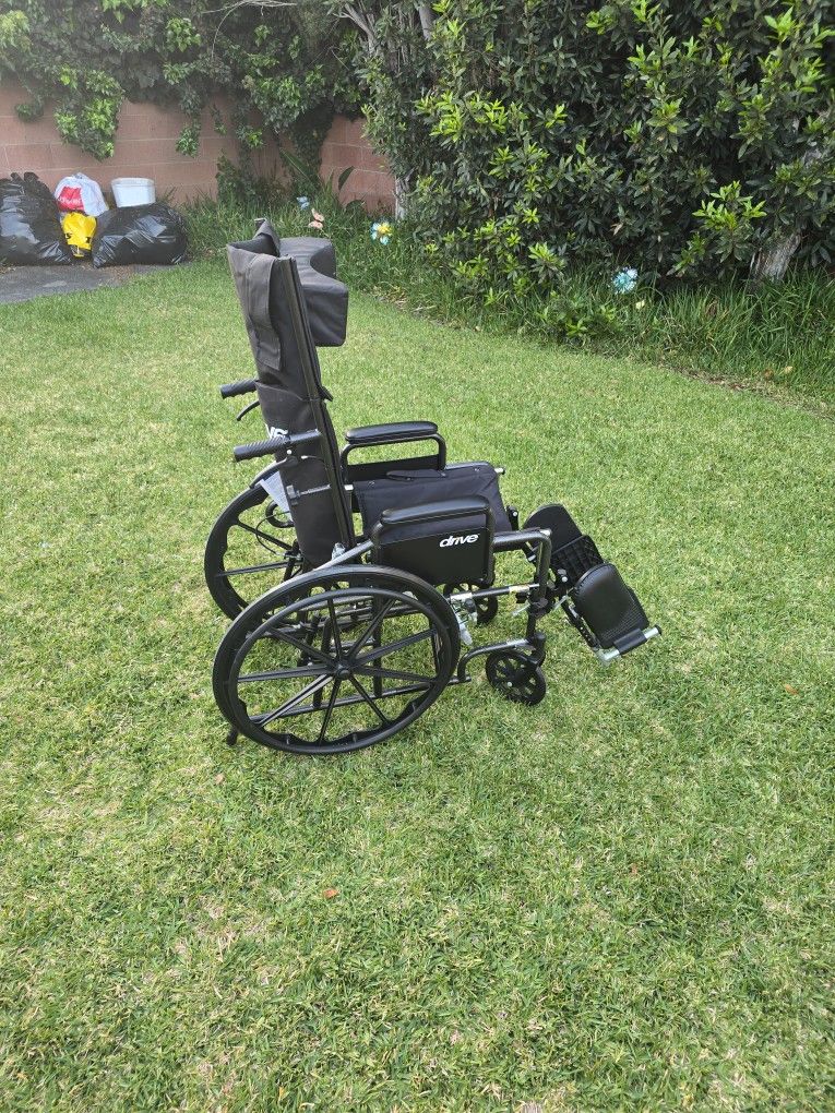 Full Reclining Drive Wheelchair
