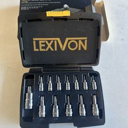 Torx Bit Socket Set With Storage Case (LX-143)