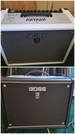 Mint BOSS Katana-50 MkII 50W + Airstep - B/W your choice