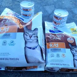 Cat K/D Hills Scoence Diet Food Kidney Disease Feline