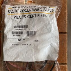 Whirlpool Washing Machine Belt
