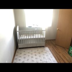 Crib And Organic Mattress 