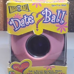 Vintage Mattel Magic 8 Ball Date Ball New In The Box