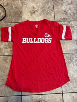 Women’s bulldog top size medium