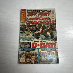 Sgt. Fury King Size Special #2 1966 Howling Commandos Marvel Comics 