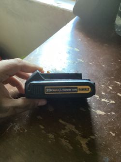 Dewalt battery