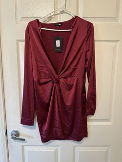 Fashion Nova Satin Dress